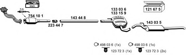ERNST 070500 Exhaust System